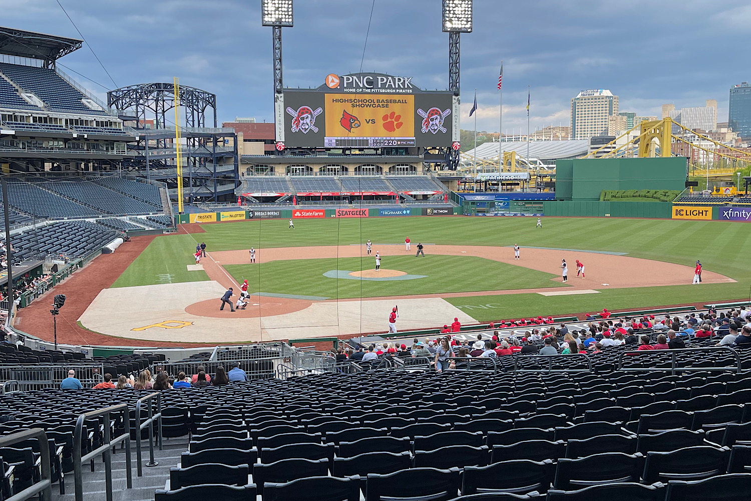 NOTHING DECIDED YET: Clarion and DuBois Central Catholic Deadlocked at 3-3 in Suspended Game Played at PNC Park